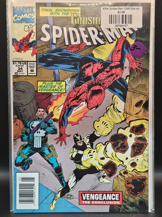 #34n Spider-Man (1990 Marvel)