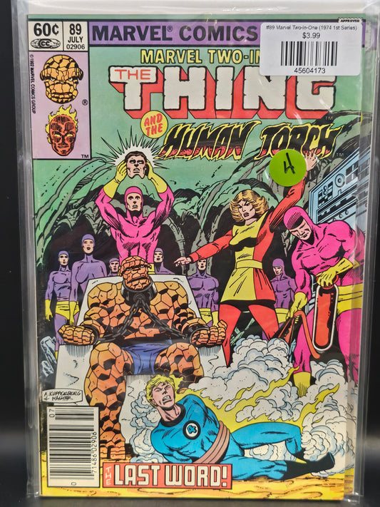 #89 Marvel Two-in-One (1974 1st Series)