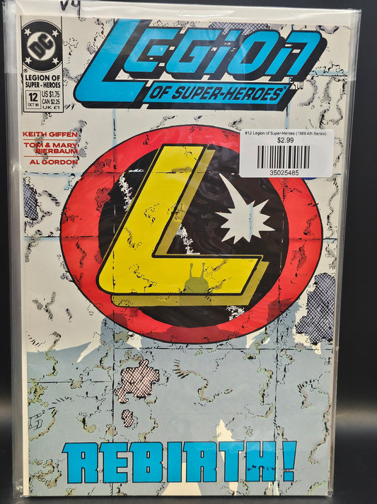 #12 Legion of Super-Heroes (1989 4th Series)