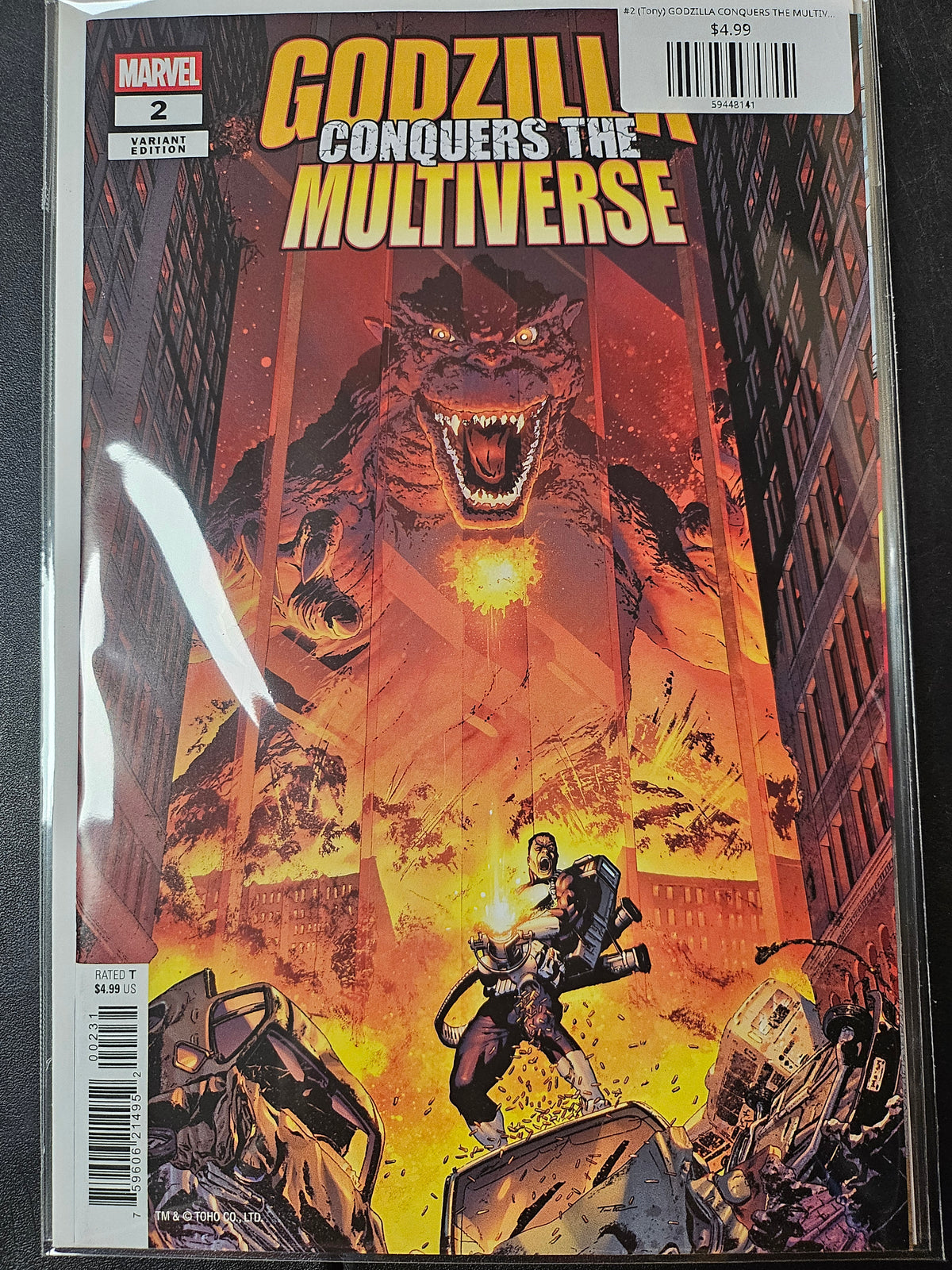 #2 (Tony) GODZILLA CONQUERS THE MULTIVERSE (TONY PARKER VARIANT)