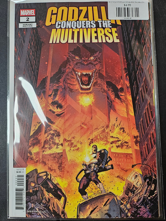 #2 (Tony) GODZILLA CONQUERS THE MULTIVERSE (TONY PARKER VARIANT)