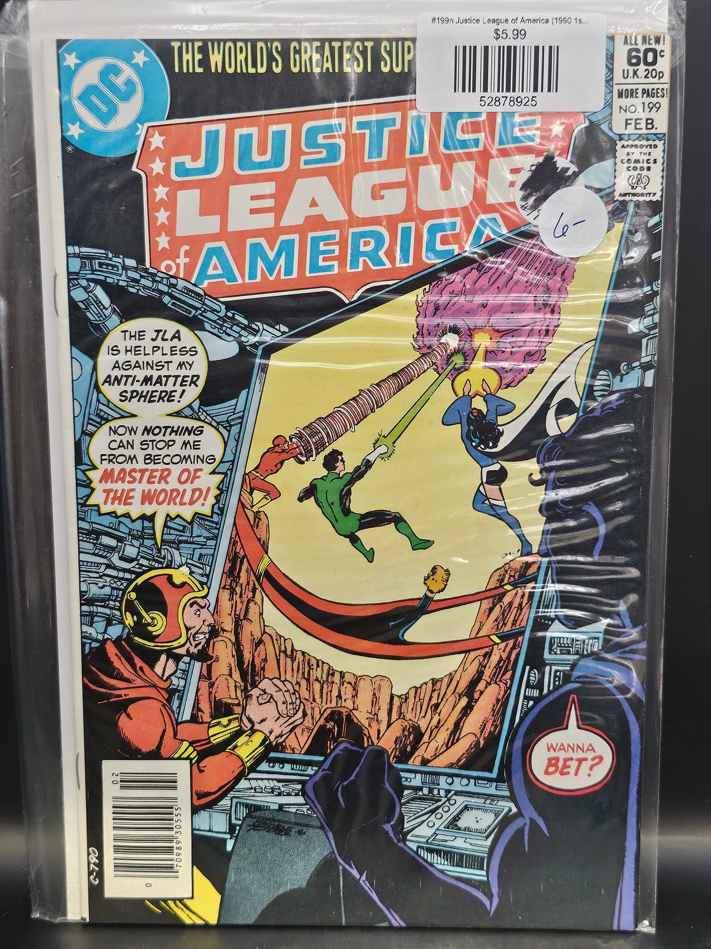 #199n Justice League of America (1960 1st Series)