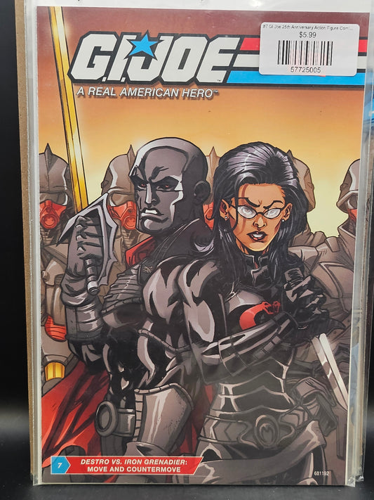 #7 GI Joe 25th Anniversary Action Figure Comic (2007)