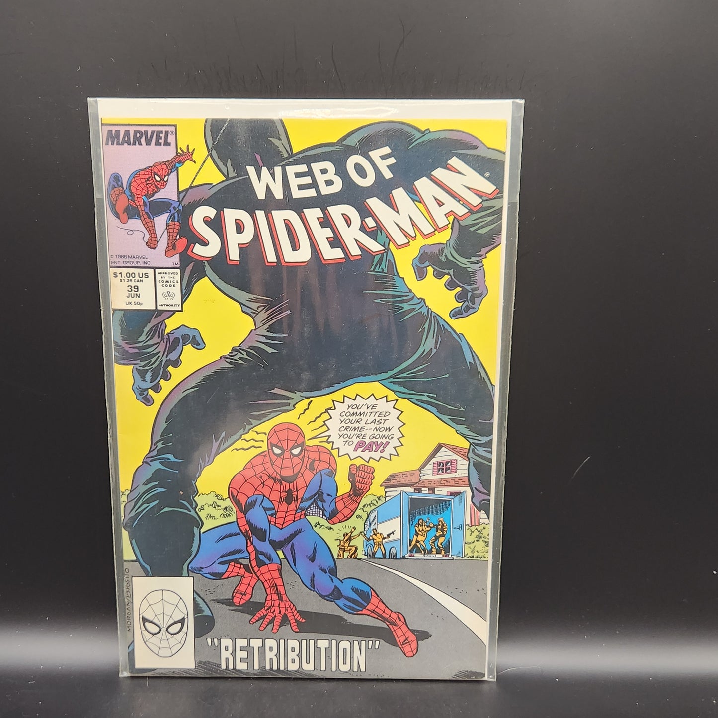 #39D Web of Spider-Man (1985 1st Series)