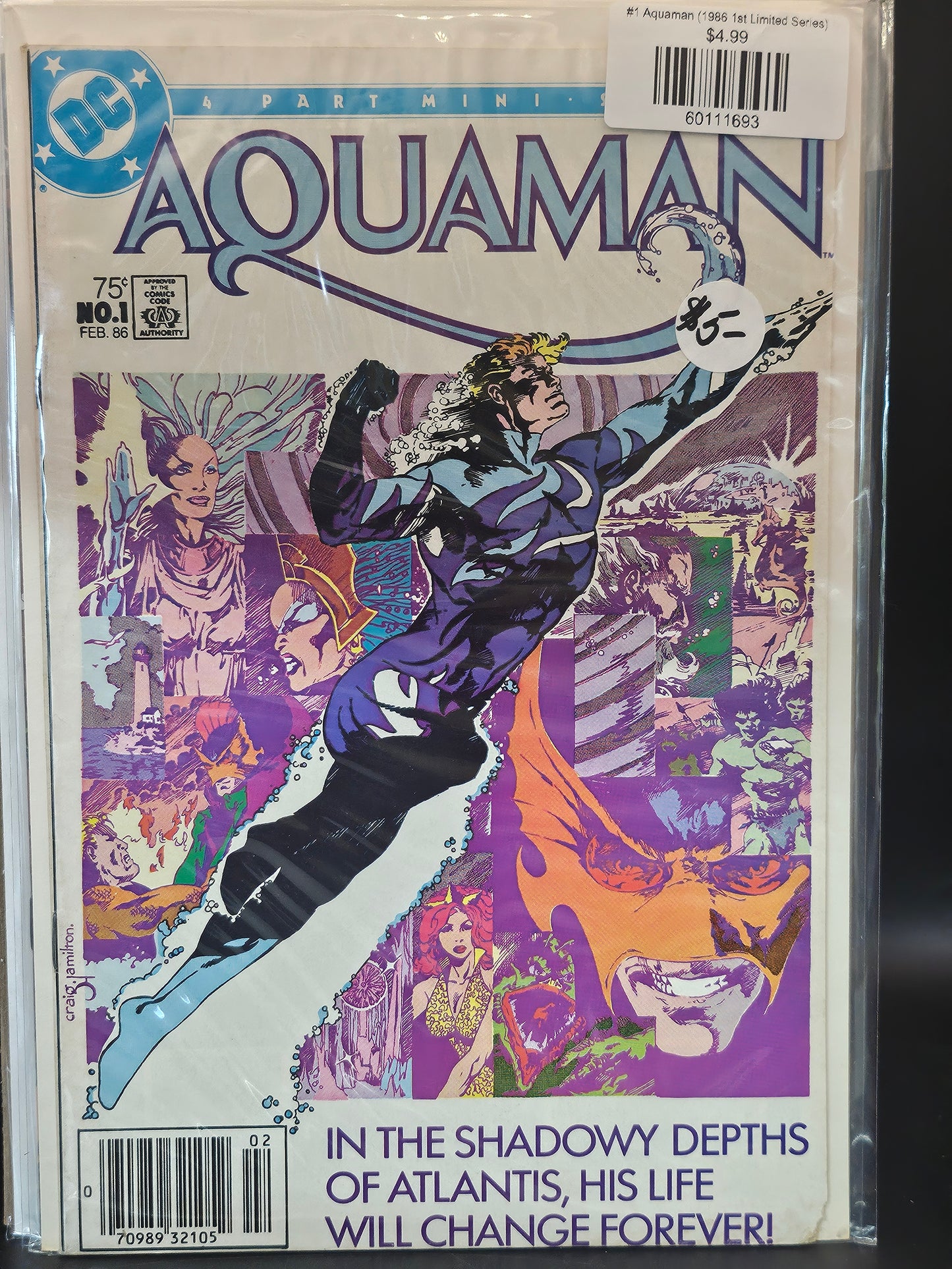 #1 Aquaman (1986 1st Limited Series)