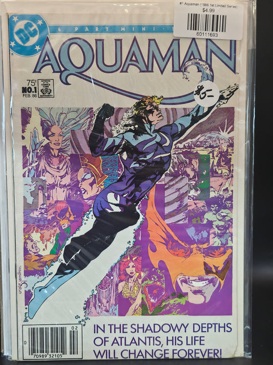 #1 Aquaman (1986 1st Limited Series)