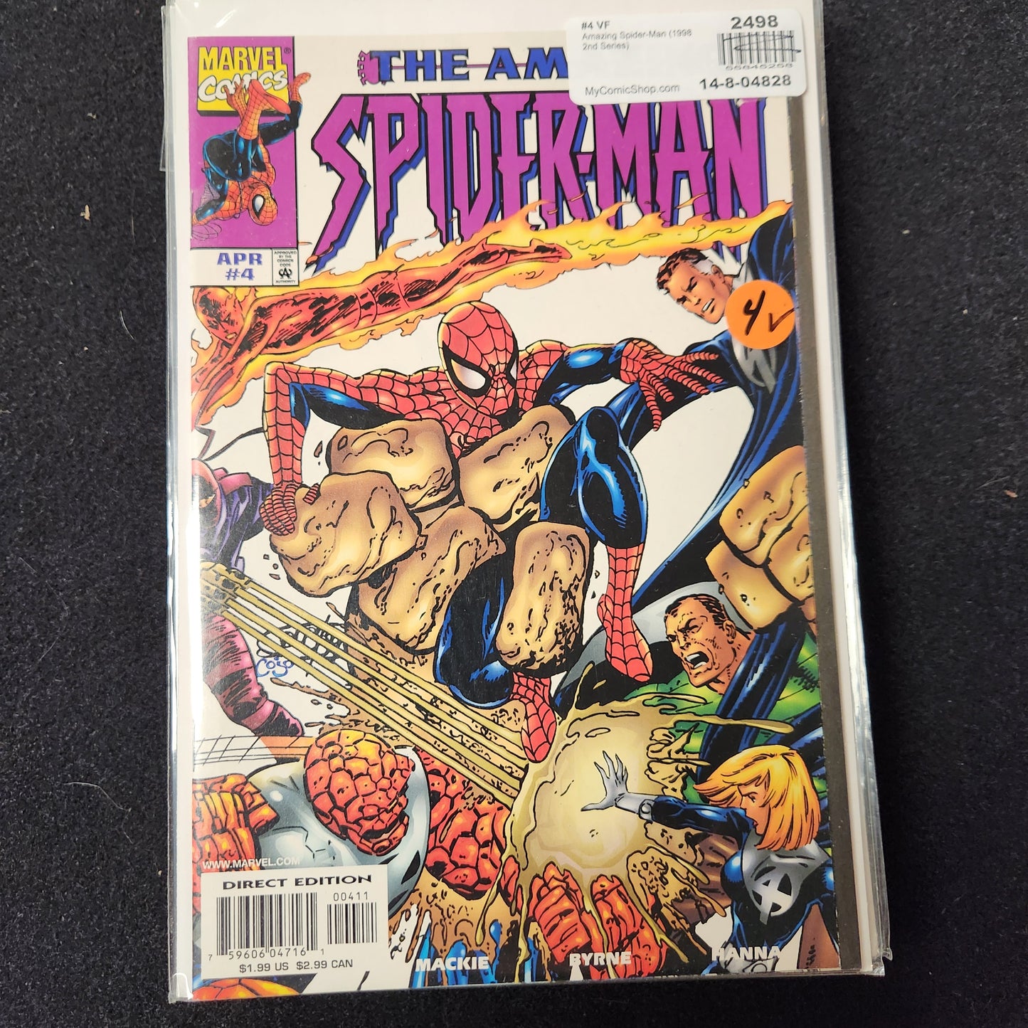 The Amazing Spider-Man #4 (1999–2013 V2)