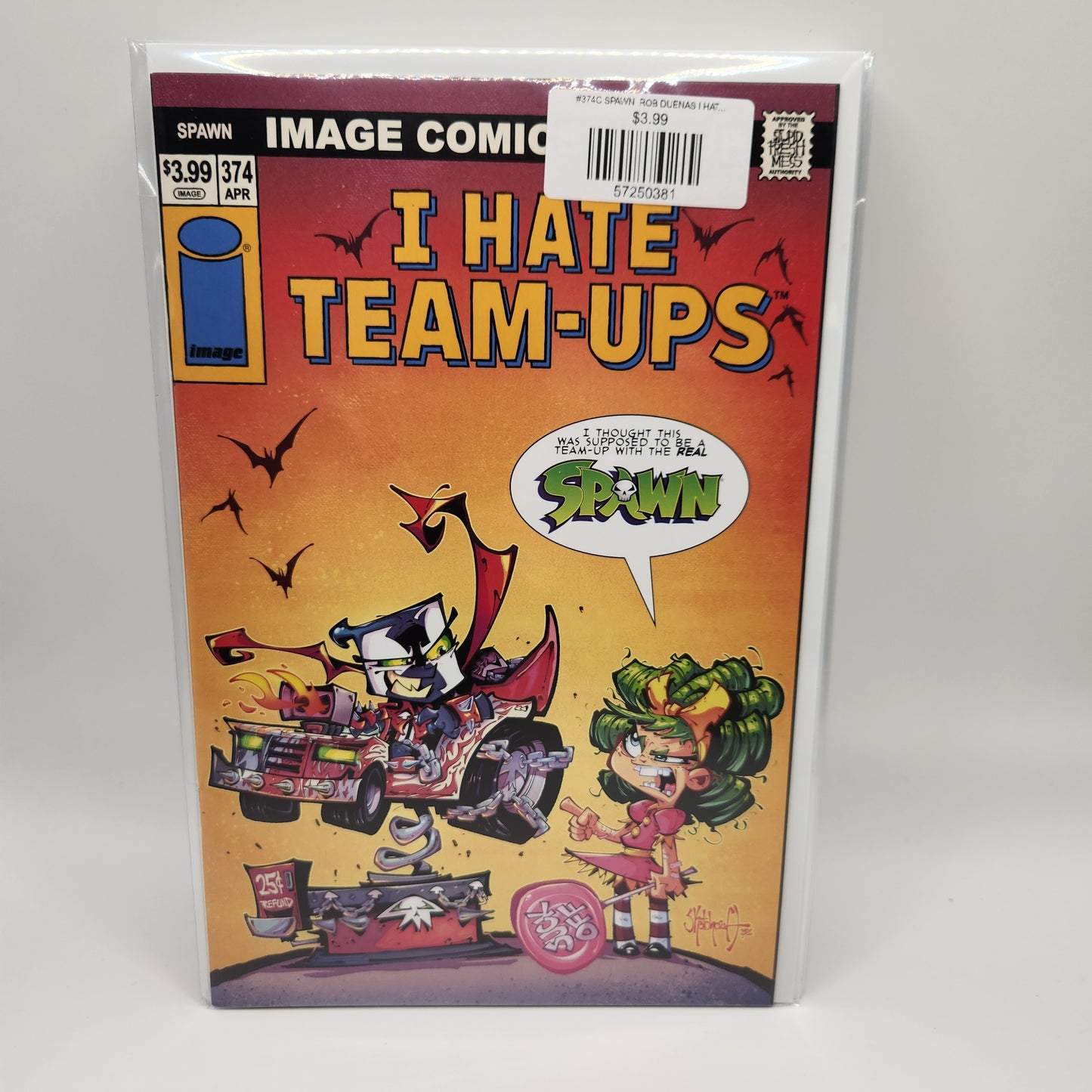 #374C SPAWN  ROB DUENAS I HATE FAIRYLAND TEAM UP VAR