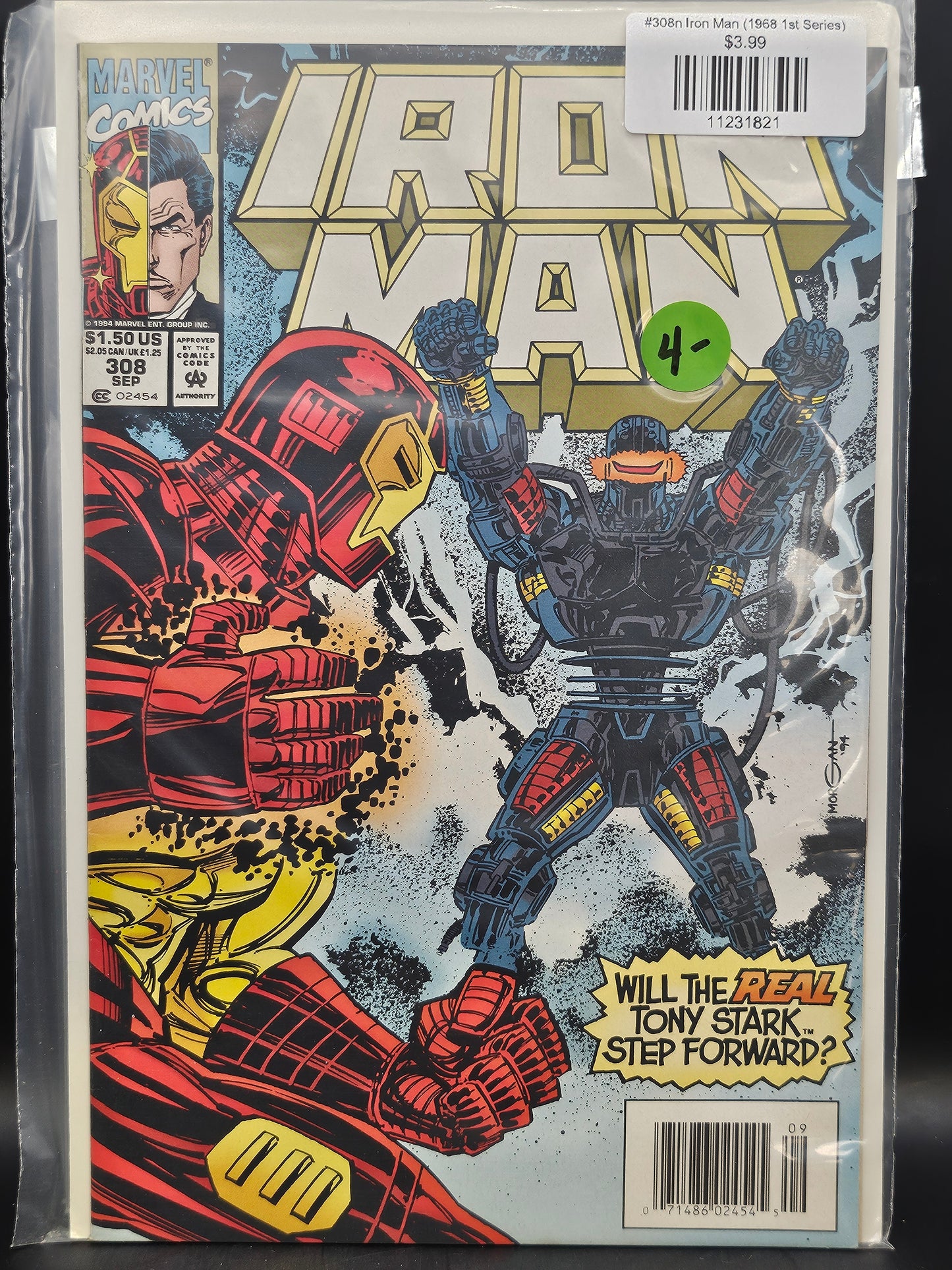 #308n Iron Man (1968 1st Series)