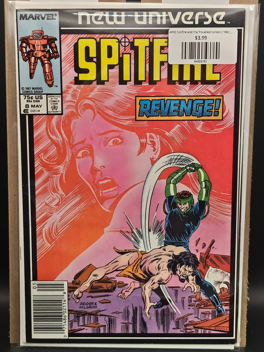 #8MJ Spitfire and the Troubleshooters (1986) Mark Jewelers
