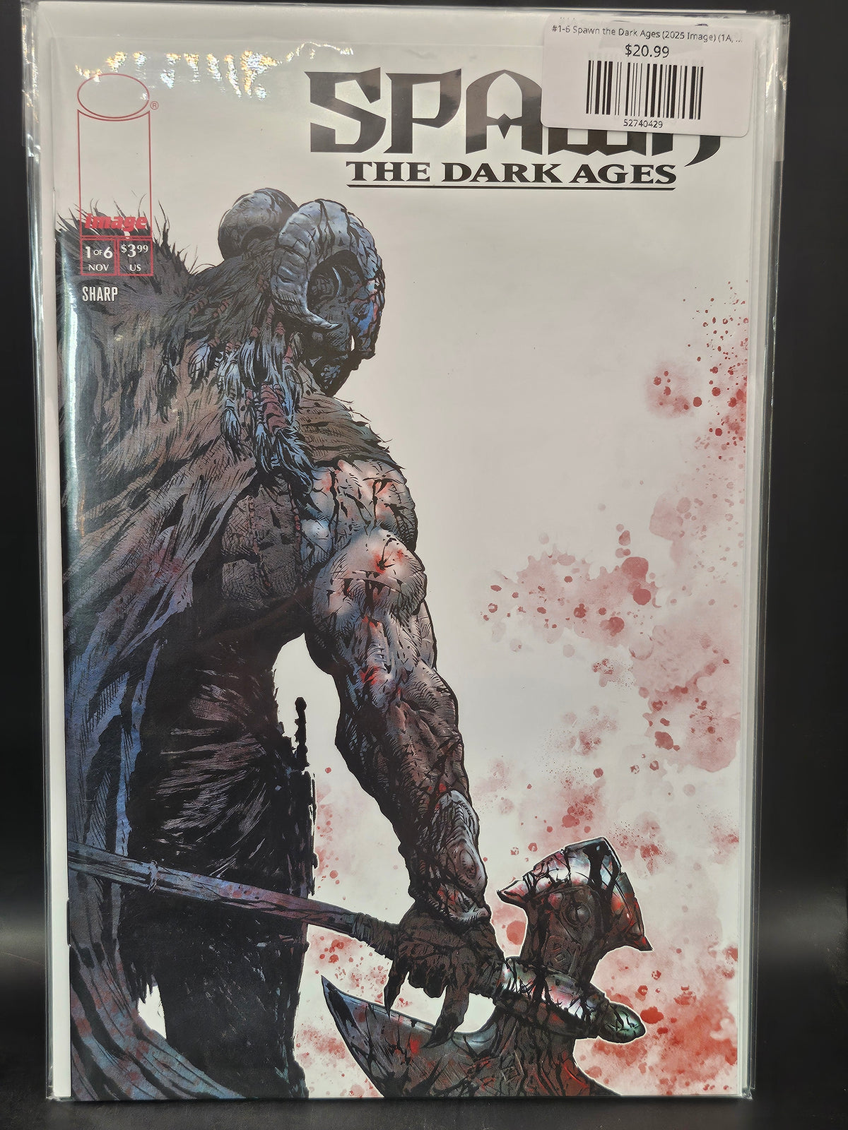 #1-6 Spawn the Dark Ages (2025 Image) (1C, 2B, 3A, 4A, 5A, 6B)