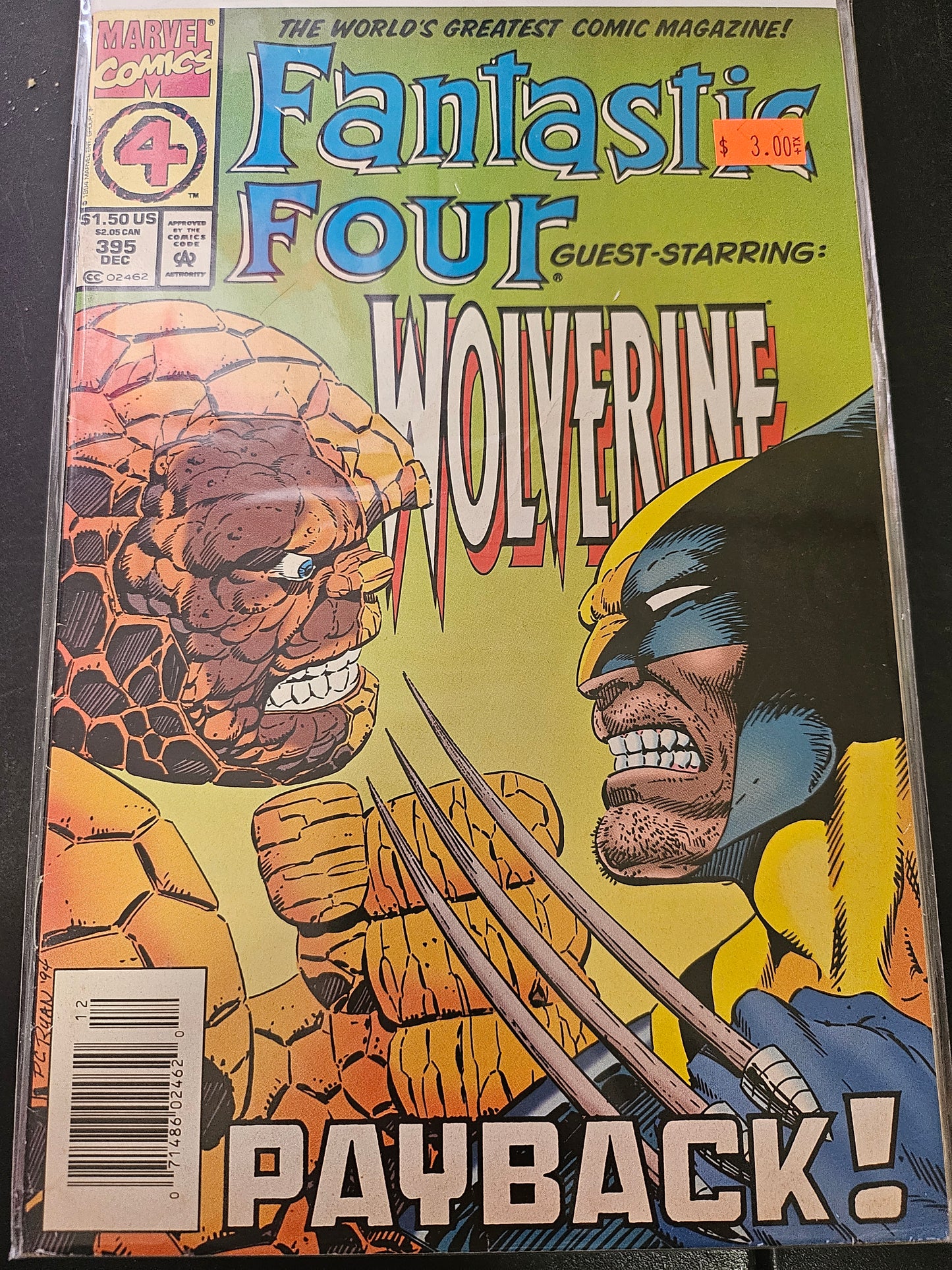 103.118 – Fantastic Four - #395 -1961-95