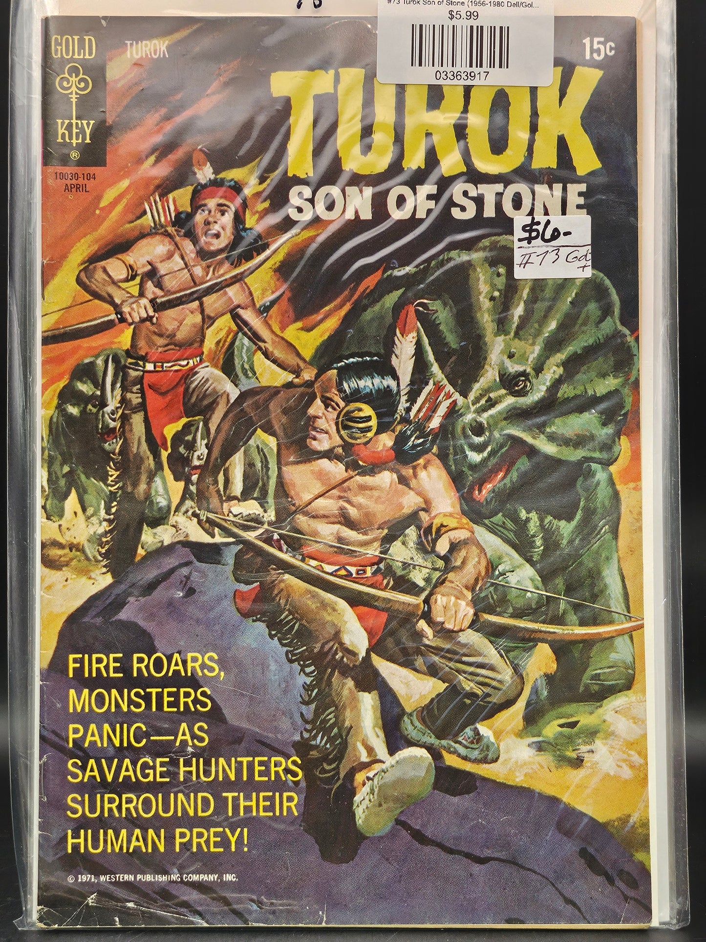 #73 Turok Son of Stone (1956-1980 Dell/Gold Key)