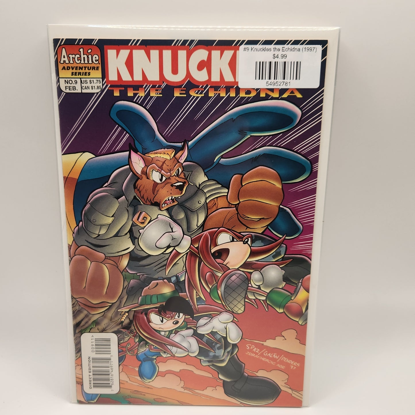#9 Knuckles the Echidna (1997)