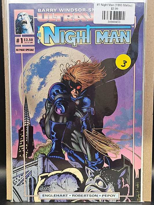 #1 Night Man (1993 Malibu)
