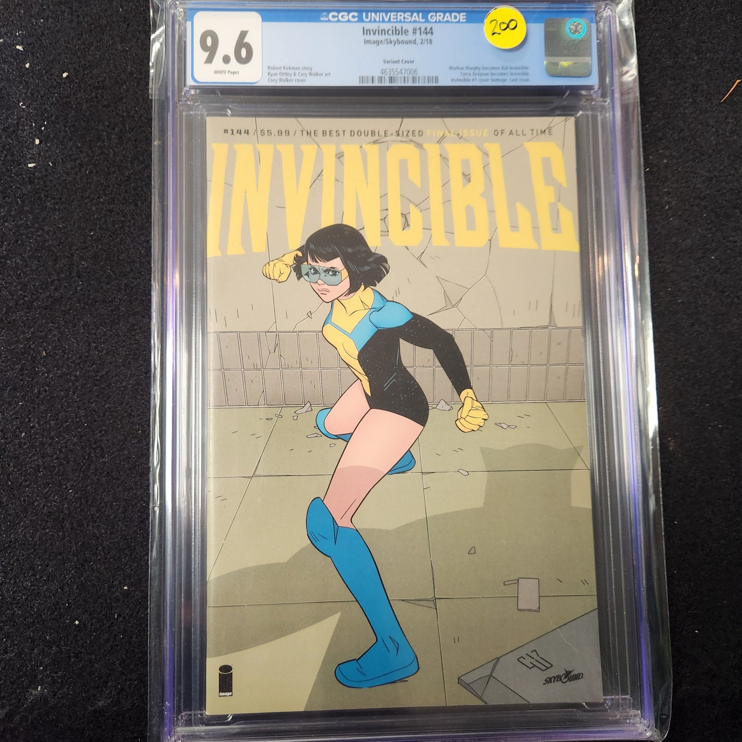 Invincible Slab #144 (2018)