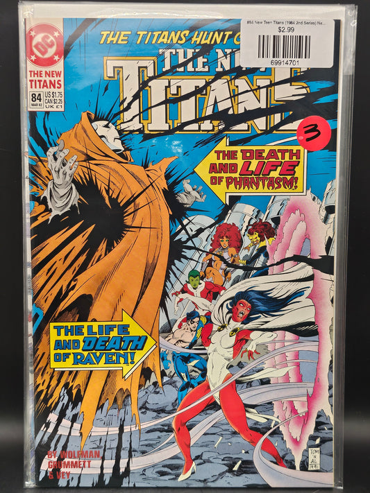 #84 New Teen Titans (1984 2nd Series) New Titans