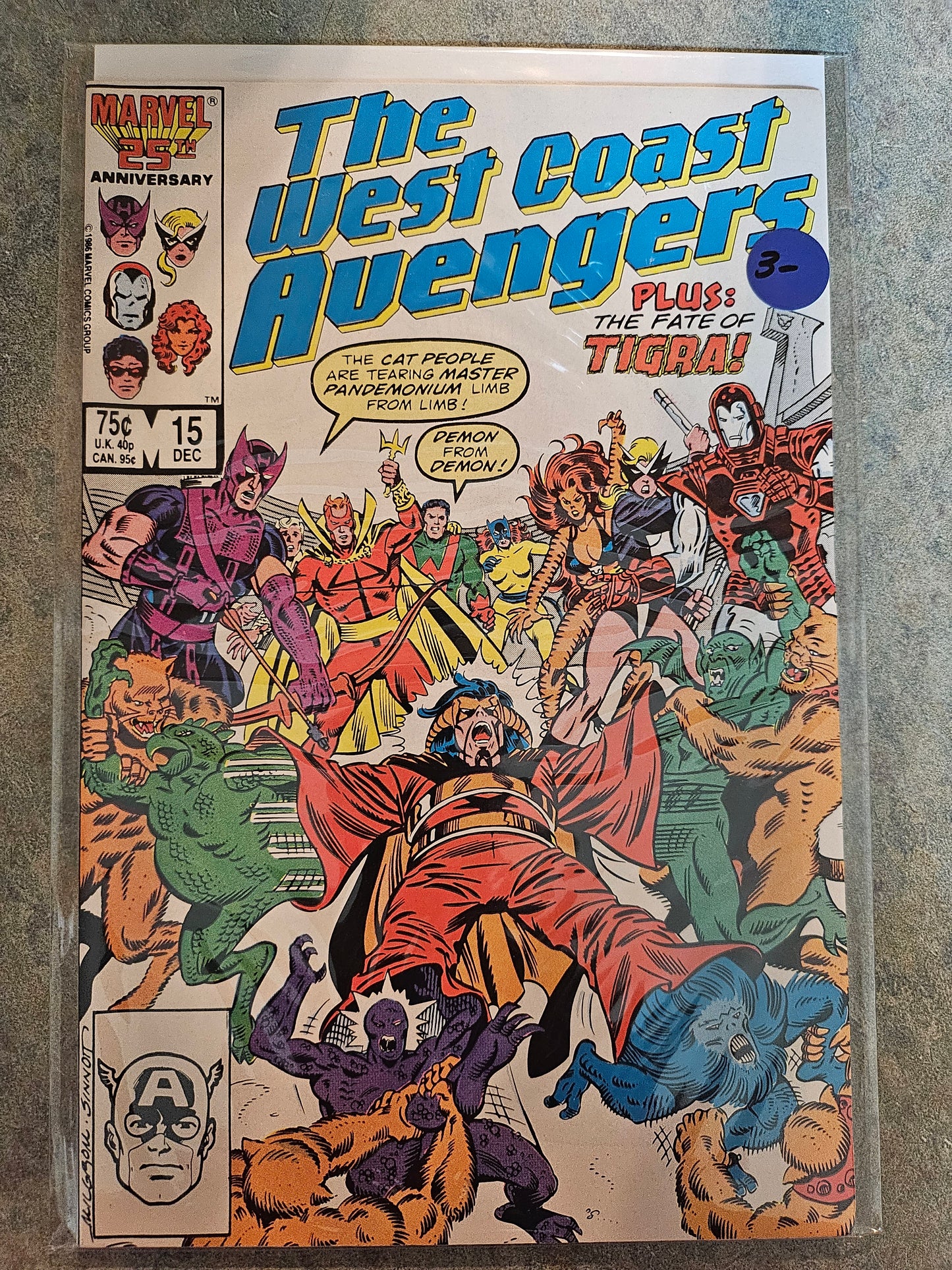 West Coast Avengers – Marvel Comics – (1985–1989) – Volume 2 – #15