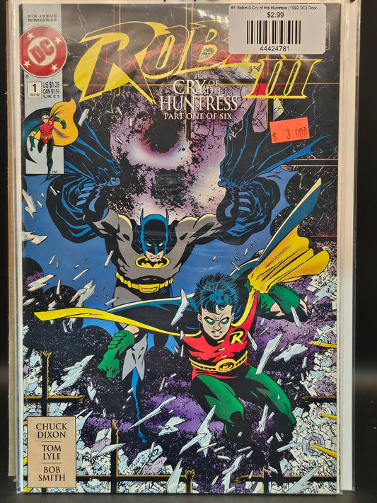 #1 Robin 3 Cry of the Huntress (1992 DC) Robin III