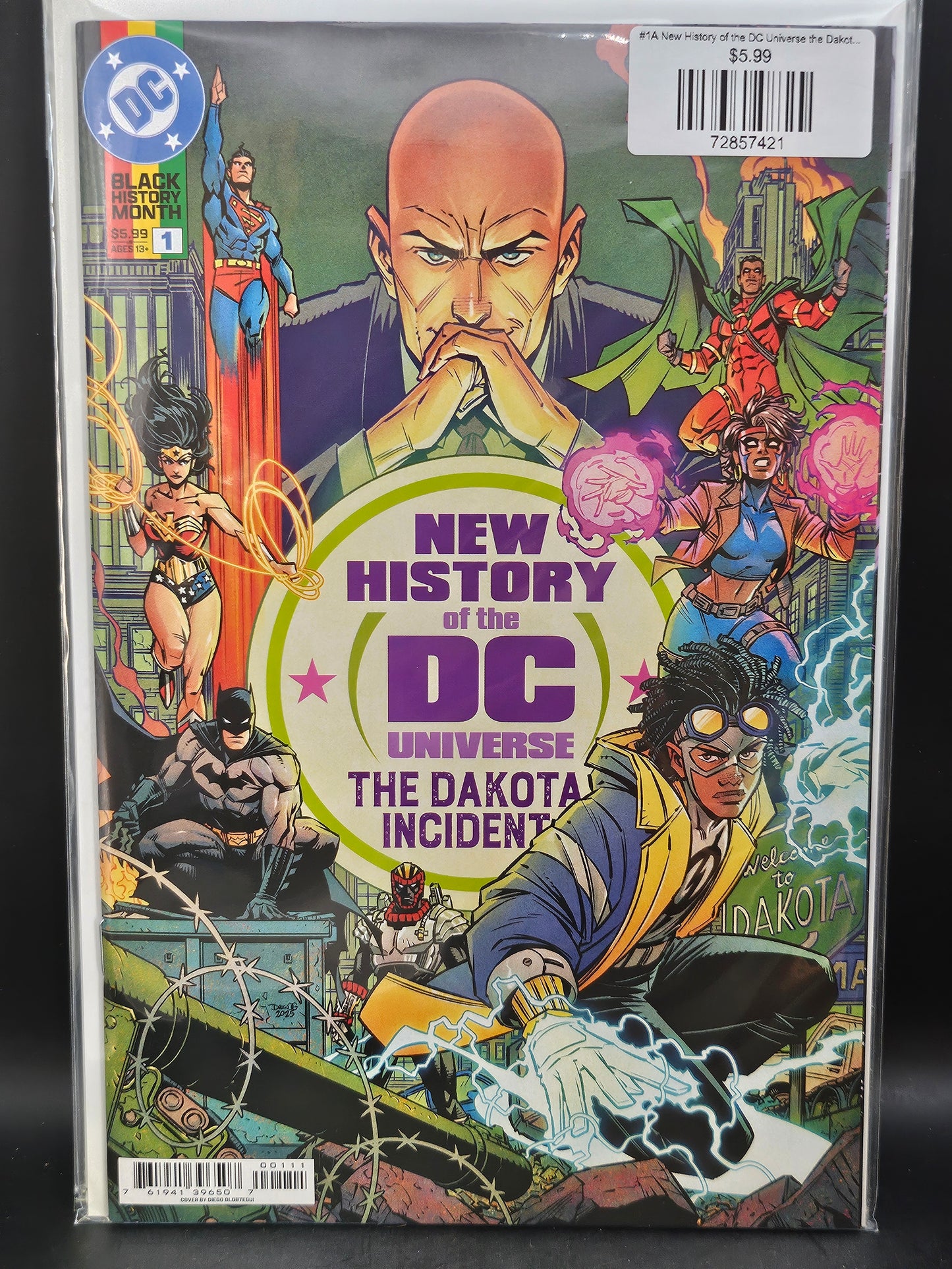 #1A New History of the DC Universe the Dakota Incident (2026 DC)