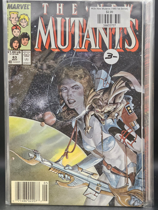 #63n New Mutants (1983 1st Series)