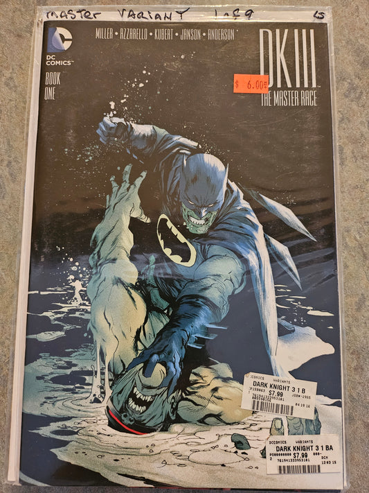 Dark Knight III: The Master Race – DC Comics – (2015–2017) – Volume 1 – Limited Series – #3 of 9 - Fried Pie Comics Variant by Rafael Albuquerque