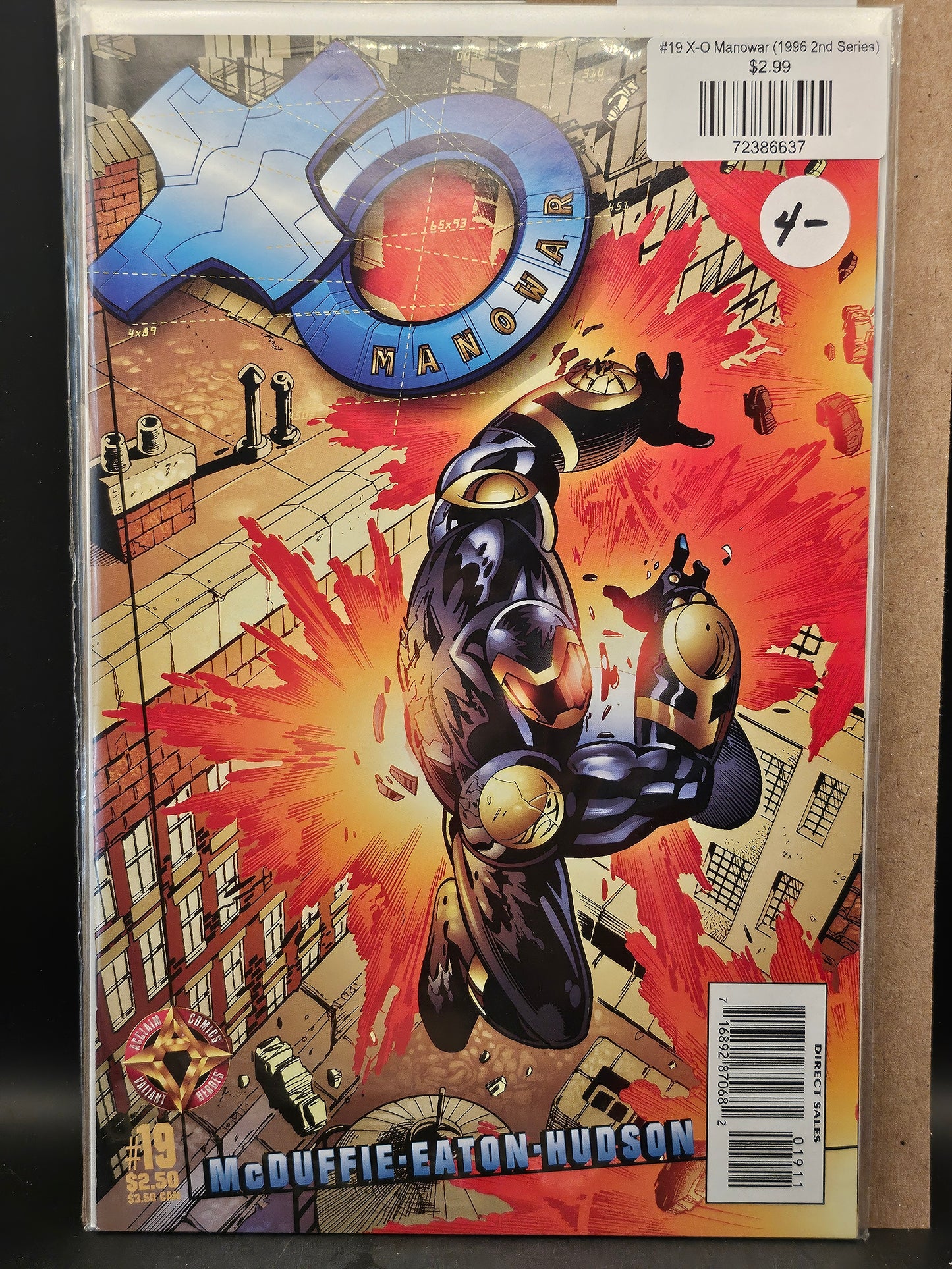 #19 X-O Manowar (1996 2nd Series)