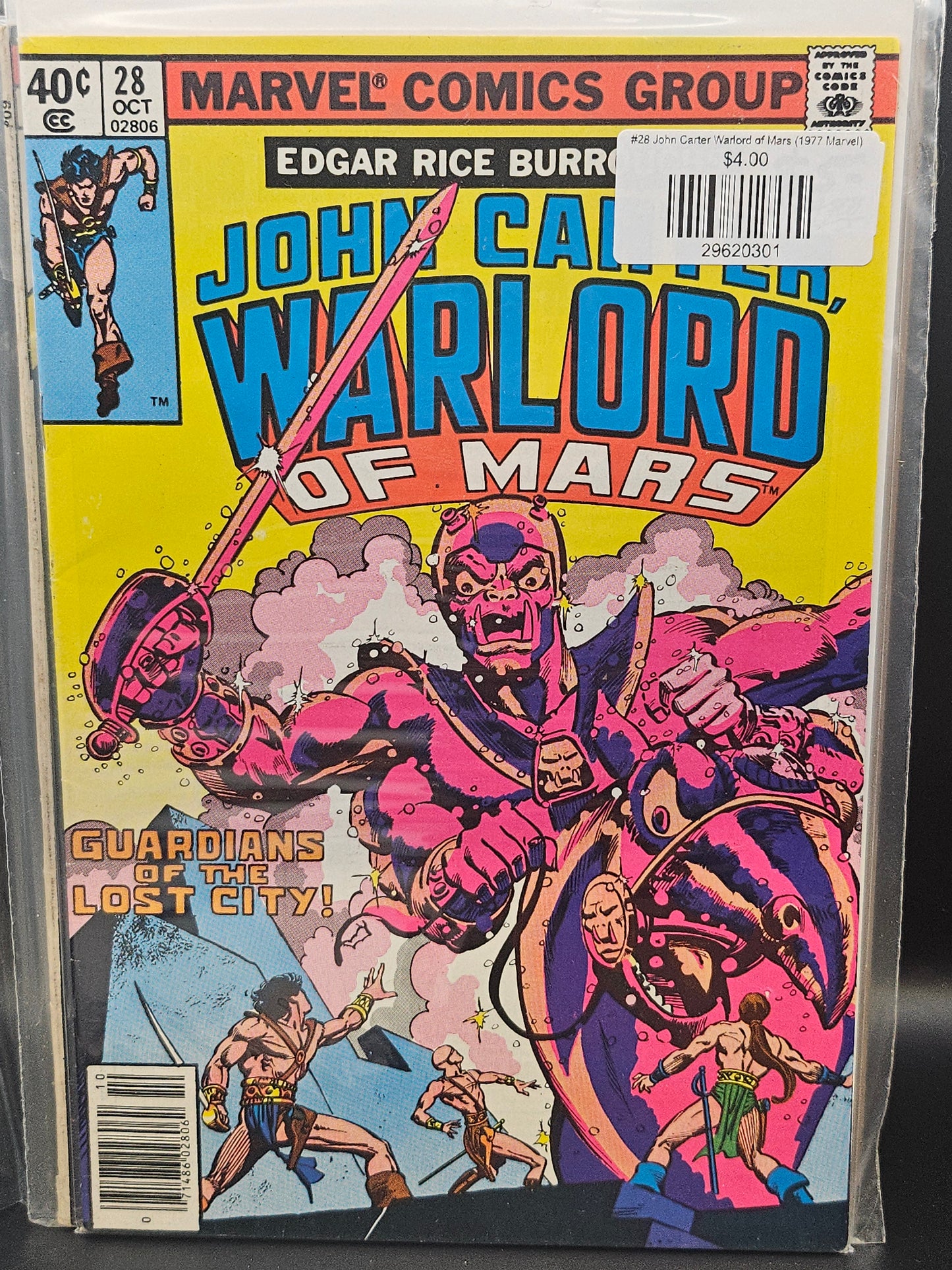 #28 John Carter Warlord of Mars (1977 Marvel)