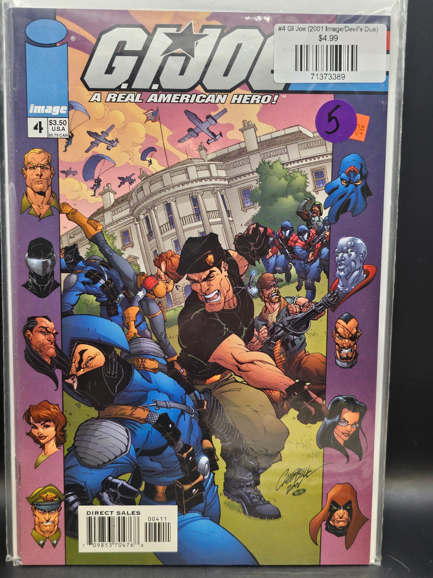 #4 GI Joe (2001 Image/Devil's Due)