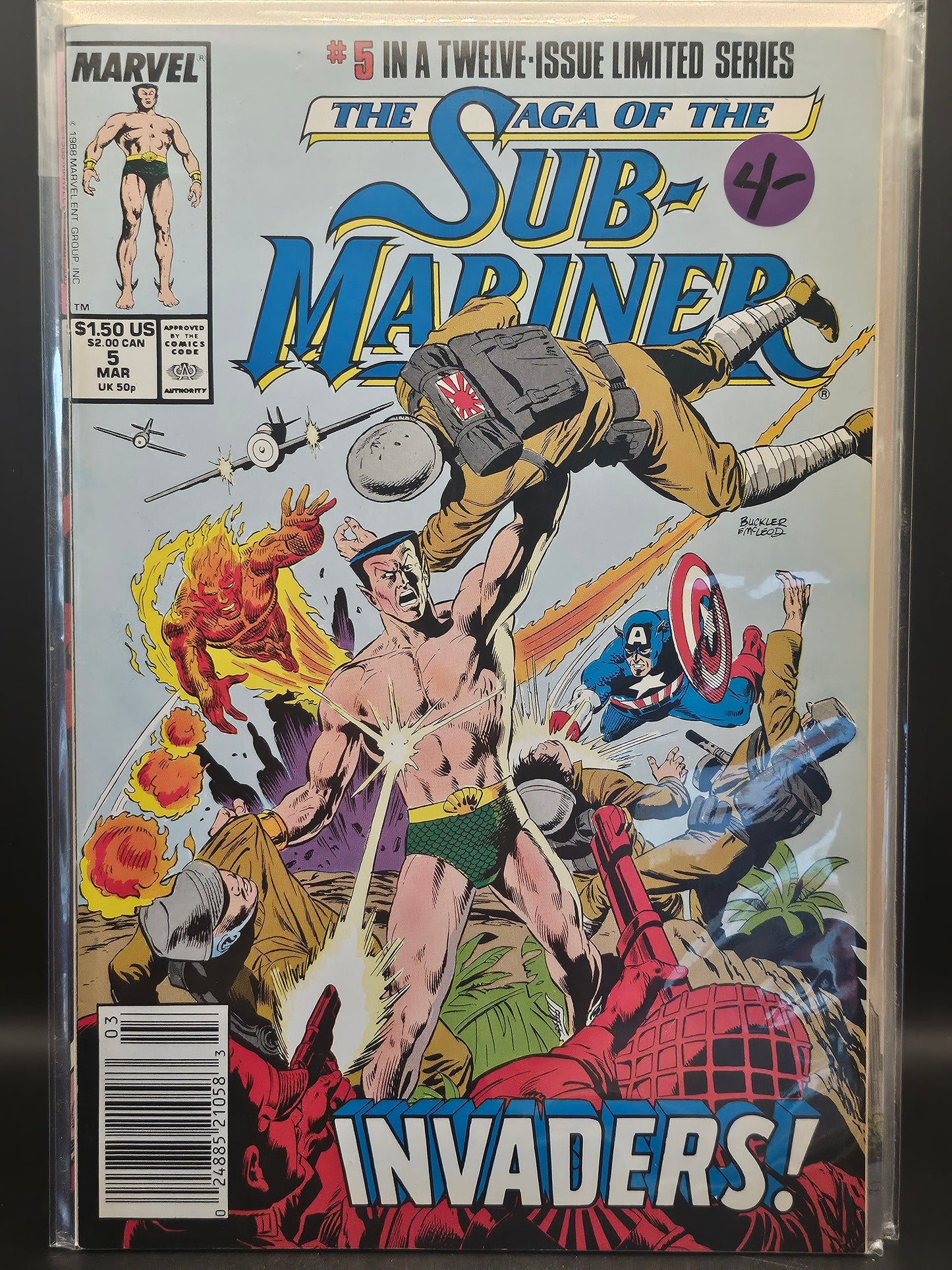#1-12 Saga of the Sub-Mariner (1988)