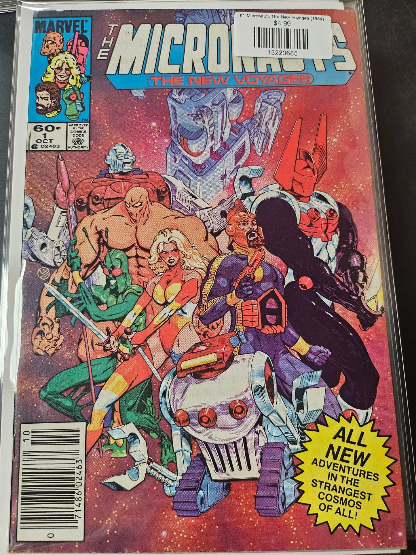 #1 Micronauts The New Voyages (1984)