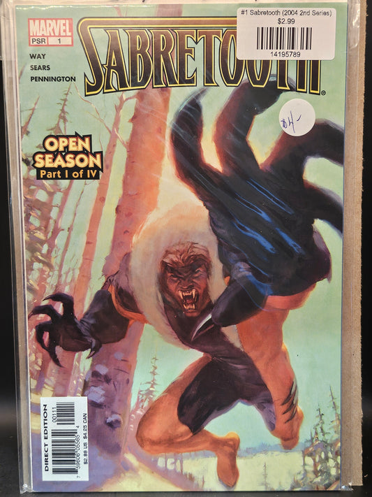#1 Sabretooth (2004 2nd Series)