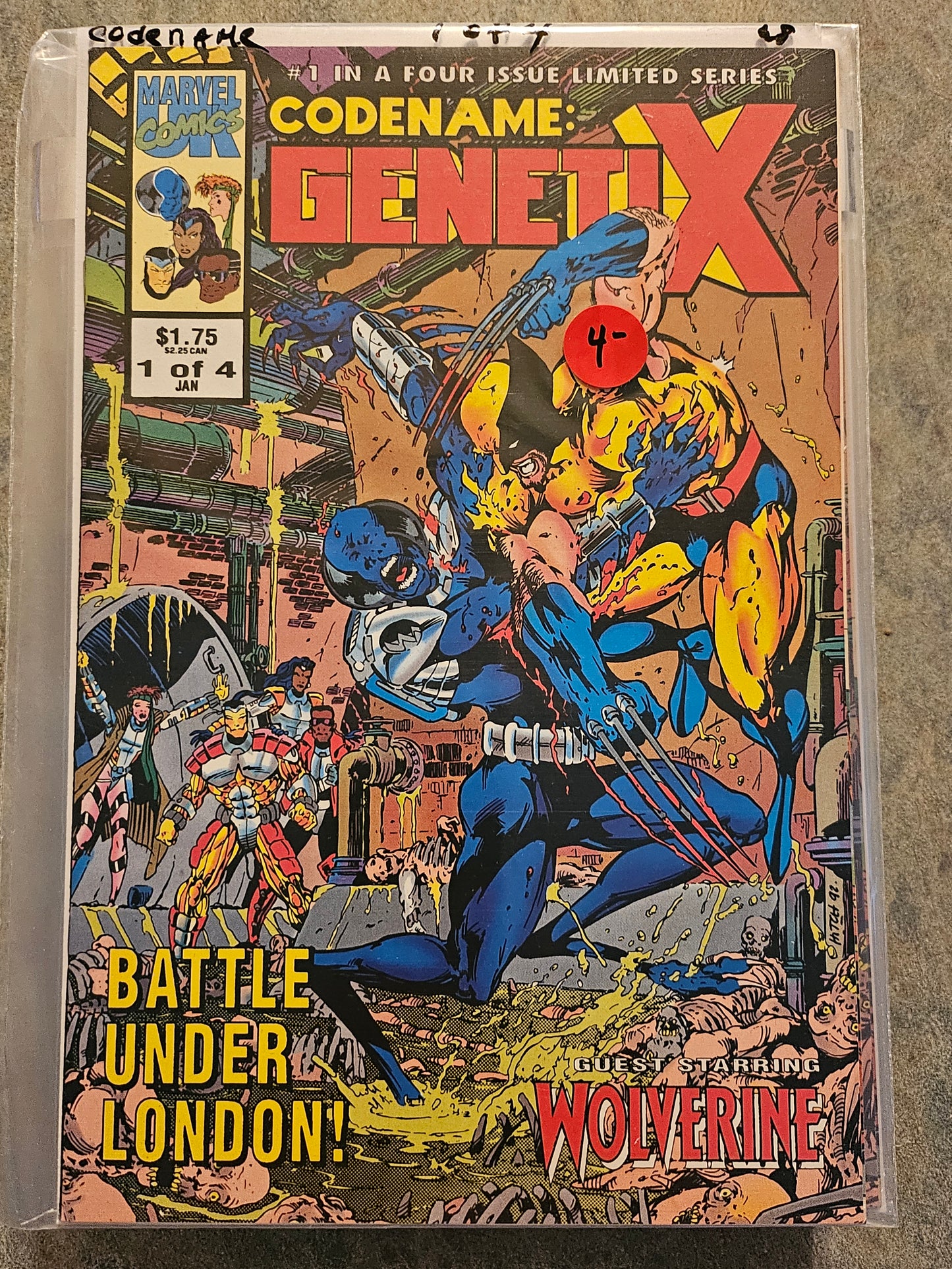 109.100 – Codename - #1 of 4 -(LS) limited series