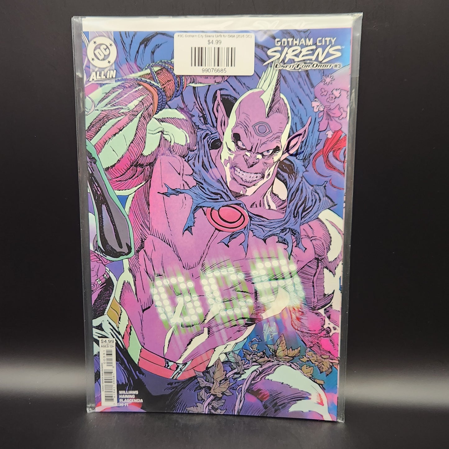 #3C Gotham City Sirens Unfit for Orbit (2025 DC)