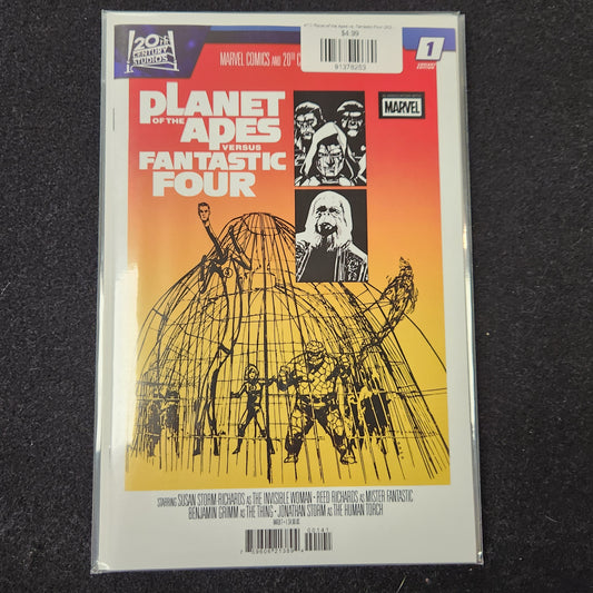 #1D Planet of the Apes vs. Fantastic Four (2026 Marvel)