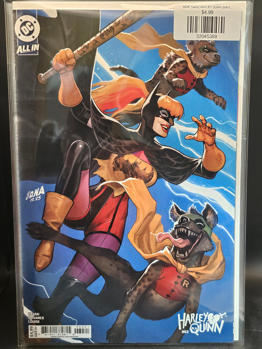 #62B (David) HARLEY QUINN (DAVID NAKAYAMA CARD STOCK VAR)