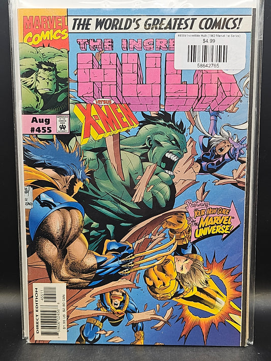 #455d Incredible Hulk (1962 Marvel 1st Series)