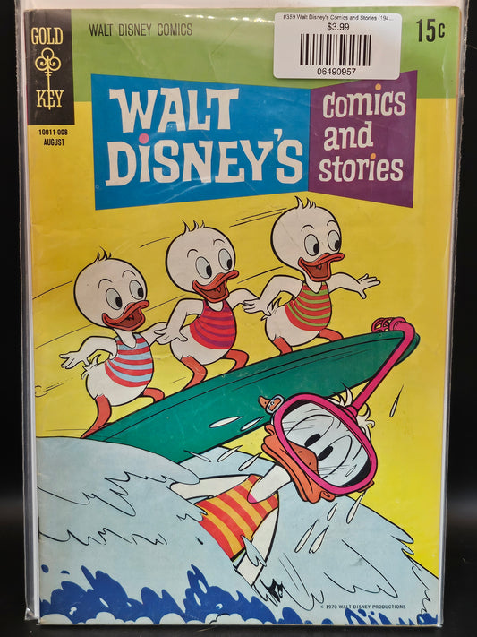 #359 Walt Disney's Comics and Stories (1940 Dell/Gold Key/Gladstone)