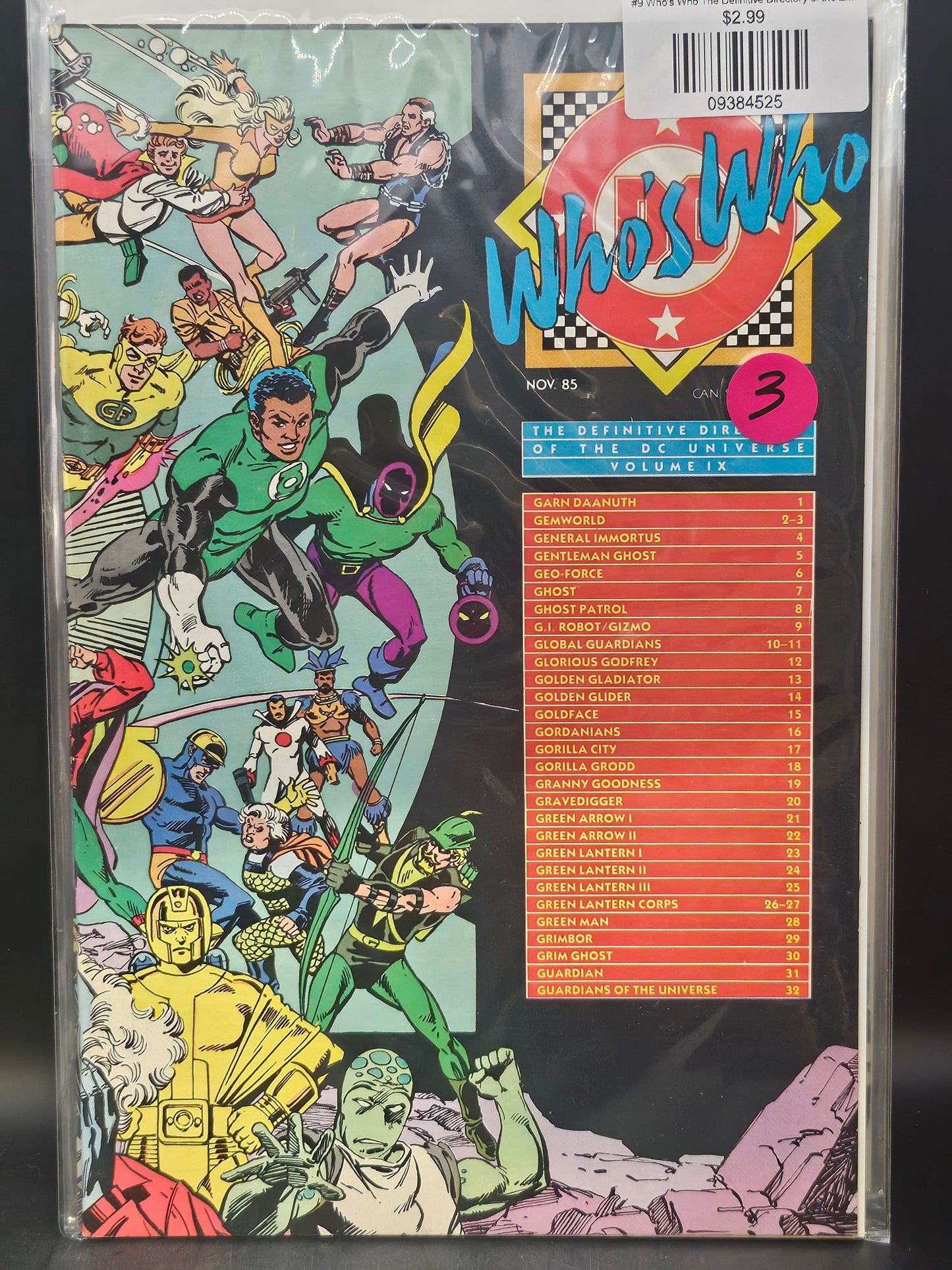 #9 Who's Who The Definitive Directory of the DC Universe (1985)