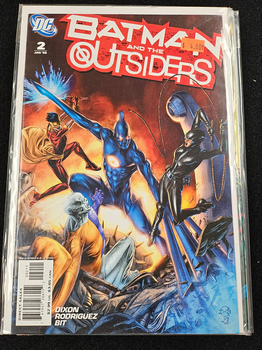 Batman and the Outsiders – DC Comics – (2007–2009) – Volume 2 – #2