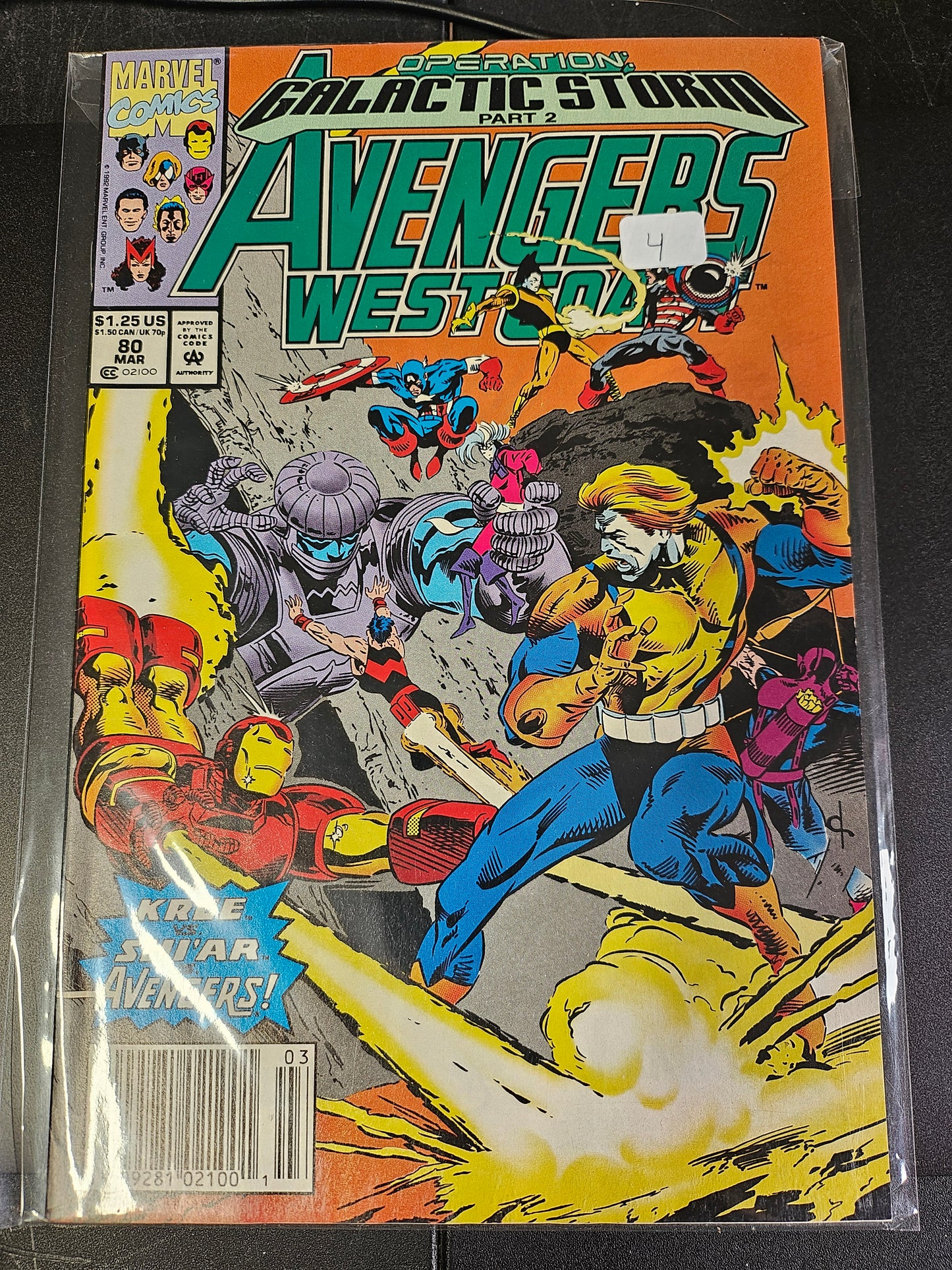 Avengers West Coast – Marvel Comics – (1989–1994) – Volume 1 – #80