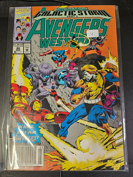 Avengers West Coast – Marvel Comics – (1989–1994) – Volume 1 – #80