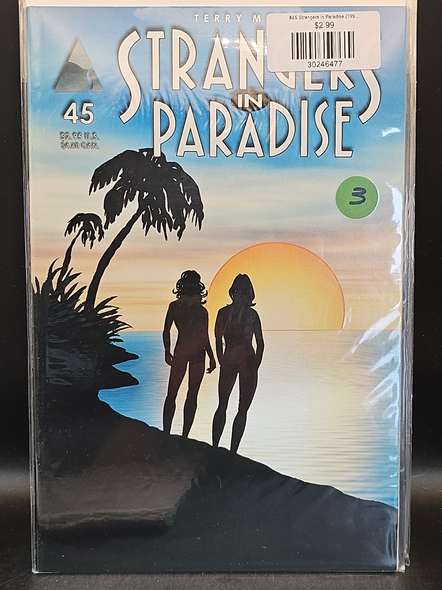 #45 Strangers in Paradise (1996 Homage/Abstract)