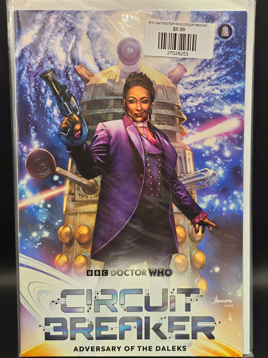 #1A (Jay) DOCTOR WHO CIRCUIT BREAKER (OF 2 JAY ANACLETO CARDSTOCK)