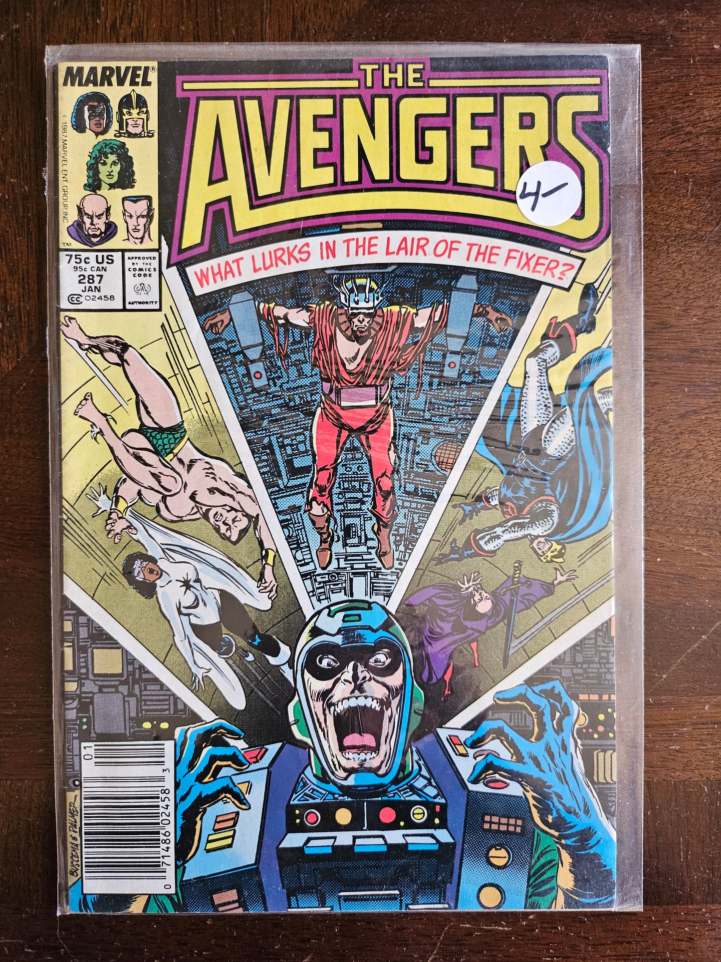 Avengers – Marvel Comics – (1963–1999) – Volume 1 – #287