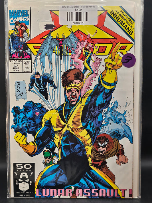 #67d X-Factor (1986 1st Series Marvel)