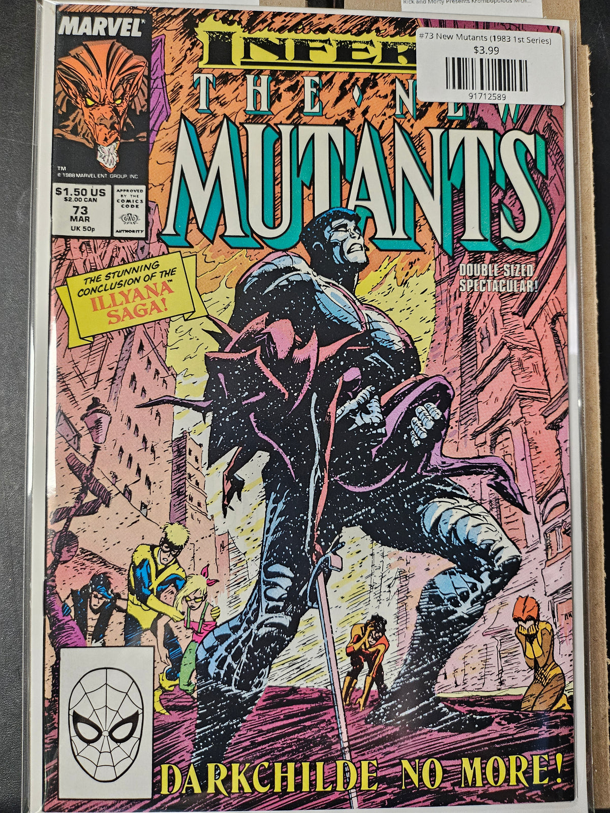 #73 New Mutants (1983 1st Series)