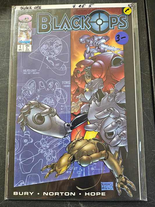 Black Ops – Image Comics / WildStorm – (1996) – Volume 1 – Limited Series - #4 of 5