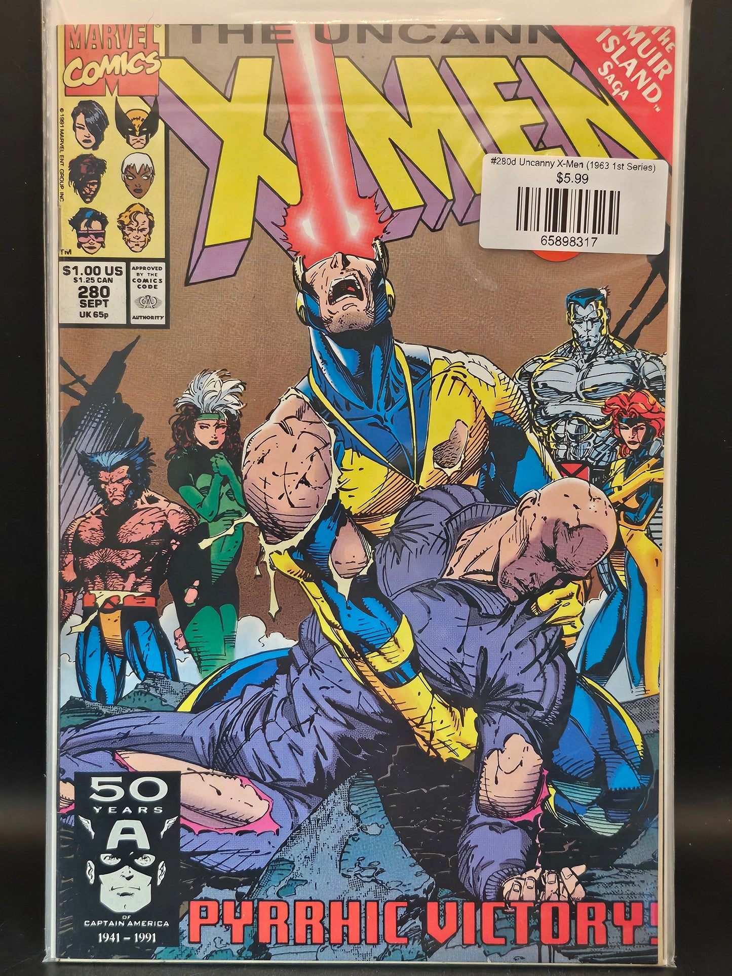 #280d Uncanny X-Men (1963 1st Series)