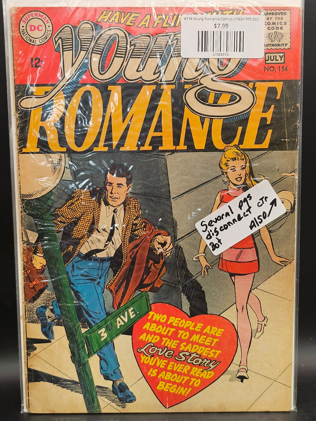 #154 Young Romance Comics (1963-1975 DC)